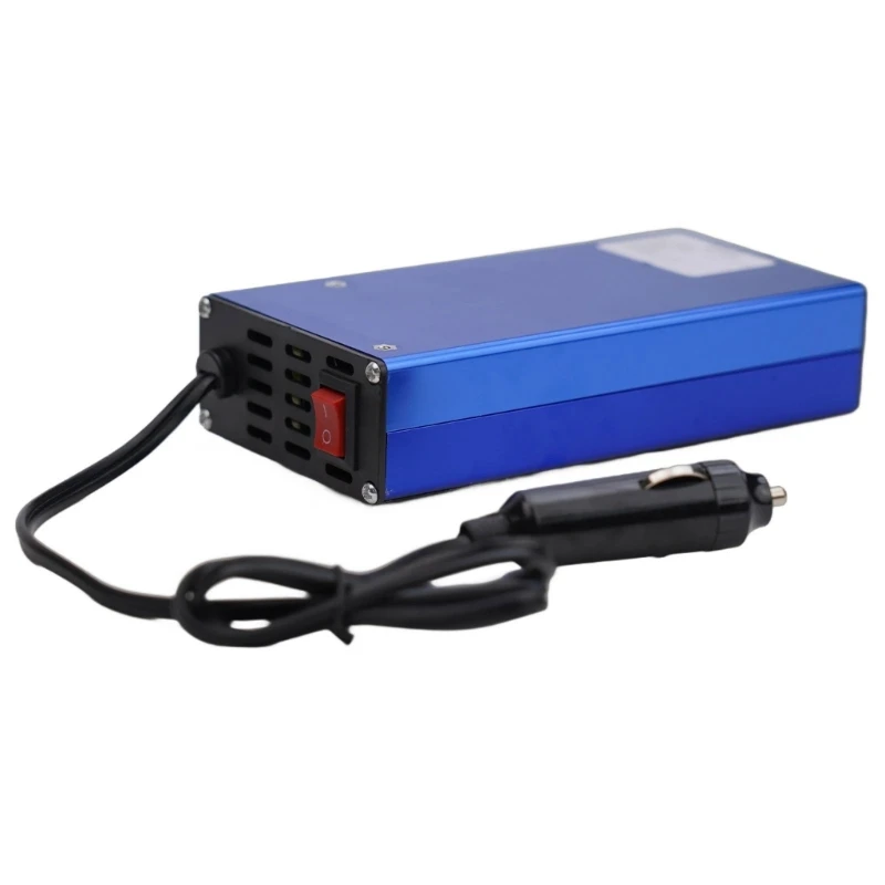 Adattatore ricarica inverter per alimentatore per auto per camion ad potenza, converte 12V/24V a 110V/220V, per lunghi