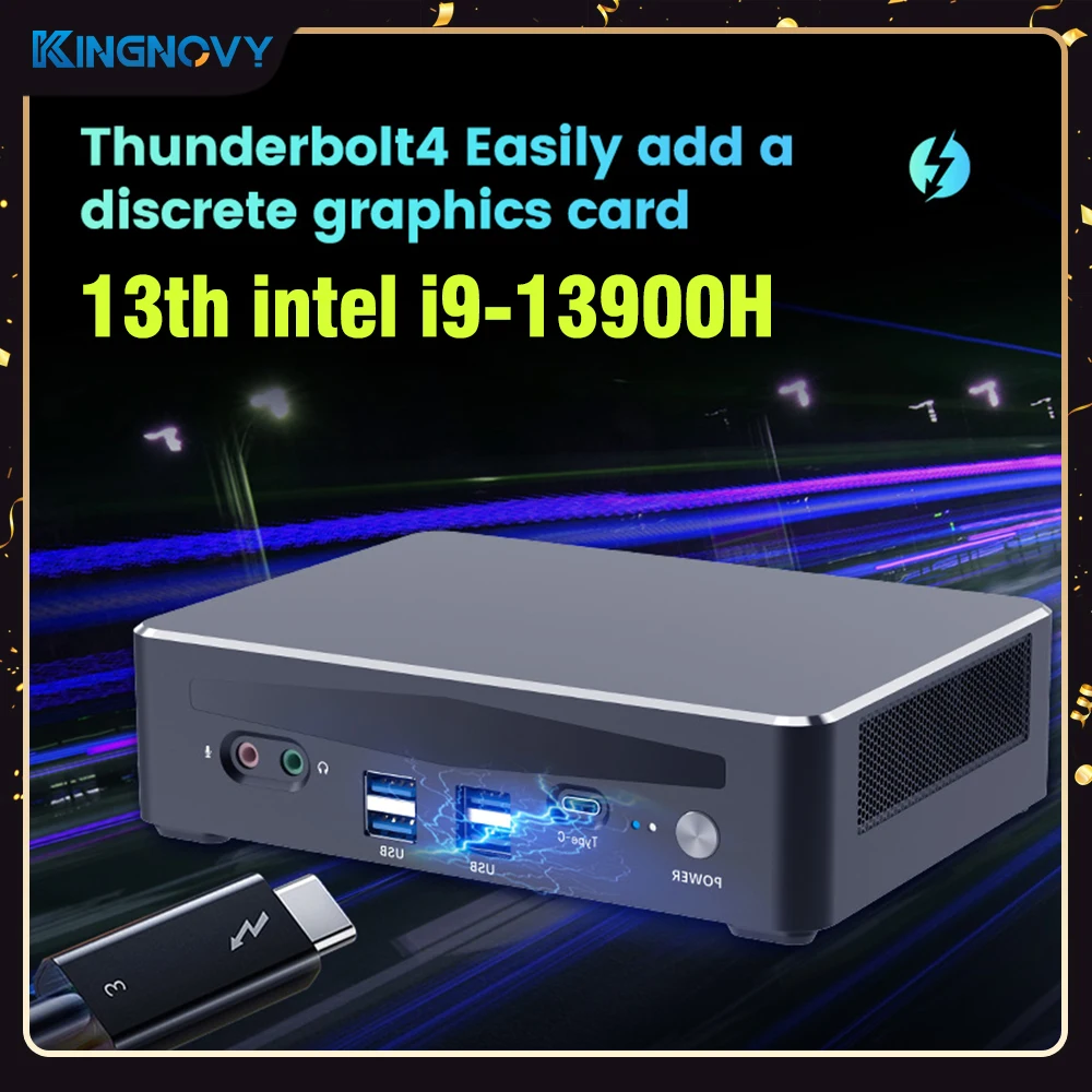 알더 레이크 미니 PC, 인텔 i9, 13900H, i7, 13700H, 14 코어, 20 스레드, 윈도우 11, PCIE4.0, 2 * LAN 게이밍 데스크탑 컴퓨터, WiFi6, 13 세대