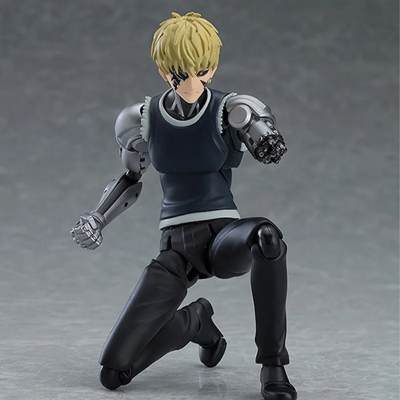 MAXFACTORY Original ONE PUNCH MAN Genos PVC Action Figure Anime Figure Model Toys Figure Collection Gift for Children