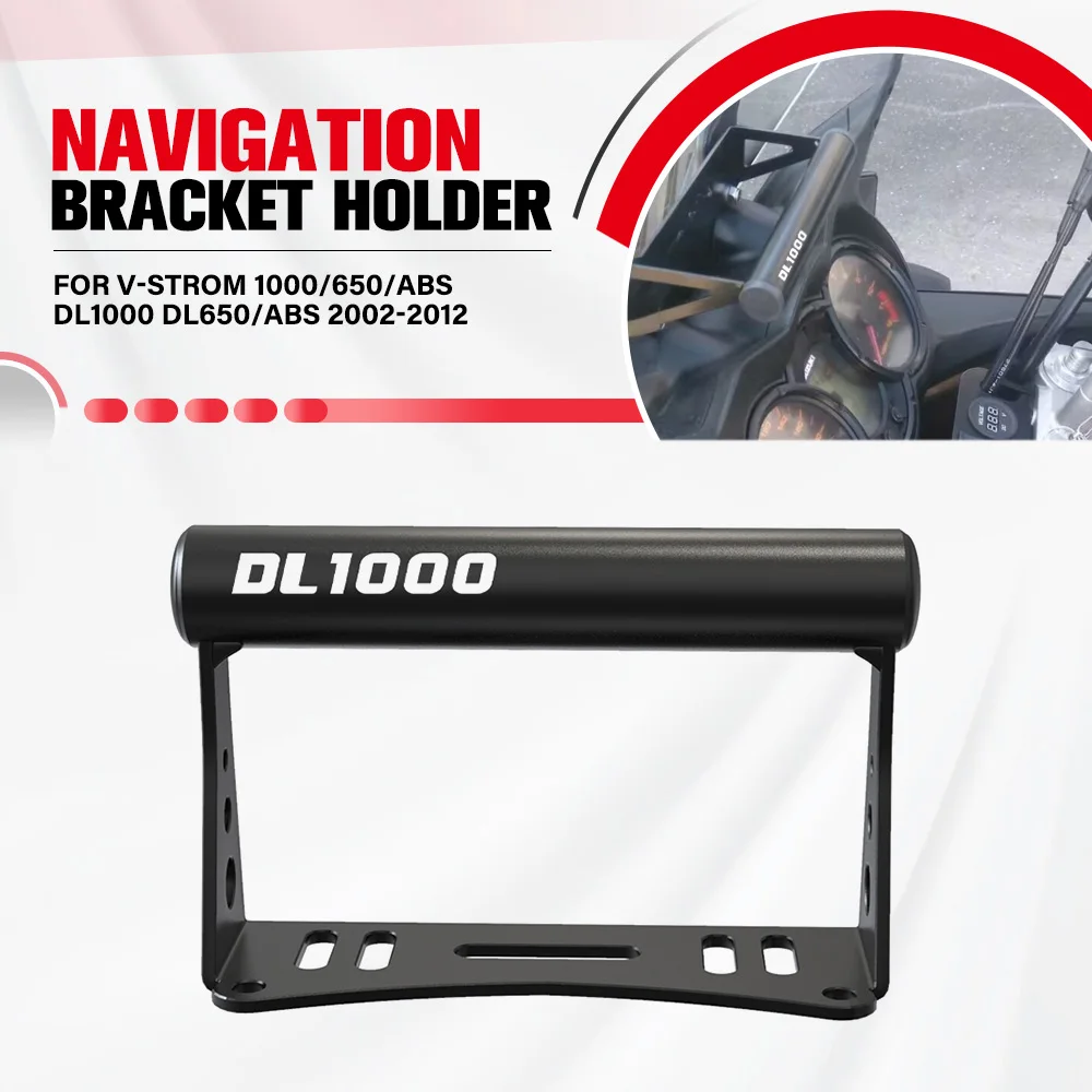 

For Suzuki V-Strom 1000/650/ABS DL1000 DL650/ABS 2002-2011-2012 VSTROM 650 ABS Smart Phone Holder GPS Navigation Frame Bracket