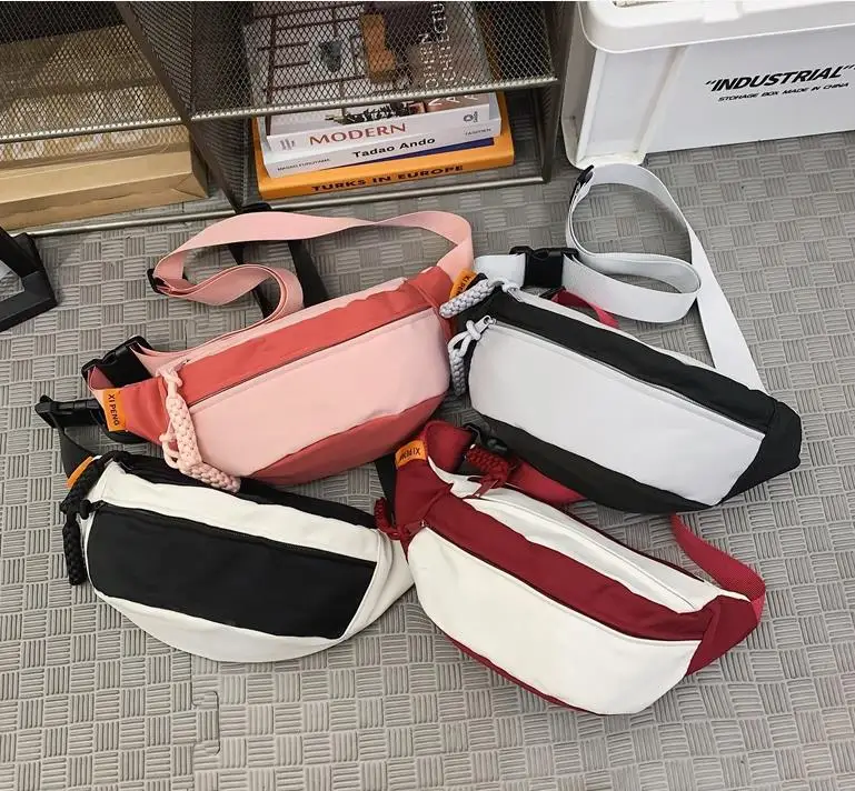 Wholesale New Nylon Waist Packs Unisex Purse Casual Large Phone Bag Belt Chest Pouch Women's Travel Phone Bags