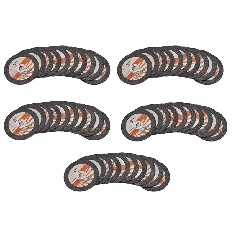 

ABKO-50PCS 75Mm Mini Cutting Disc Circular Resin Grinding Wheel For 10Mm Bore Angle Grinder Wood Tile Cutting Disc Power Tool