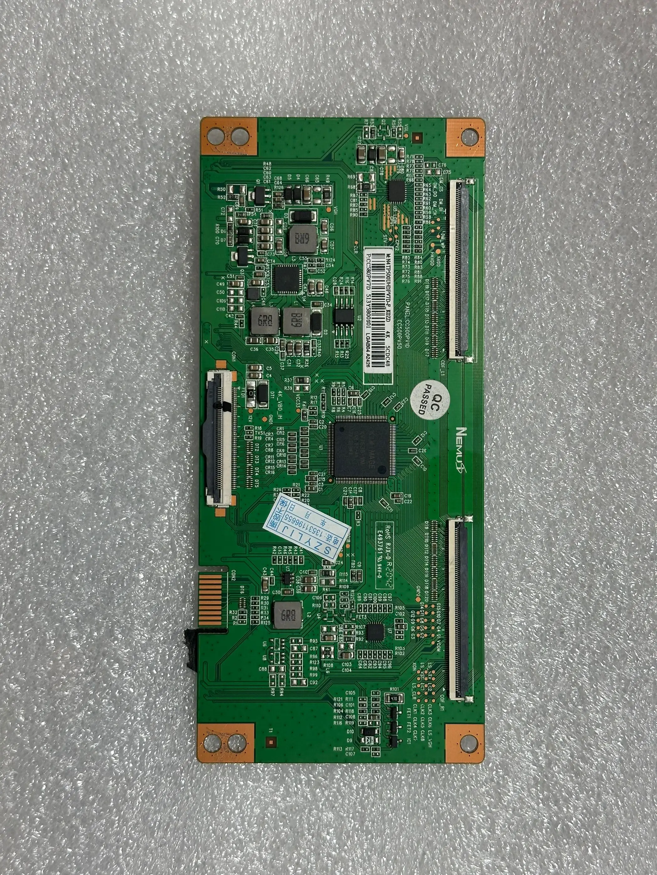 

Original LU58C3 logic board CC500PV1D CC500PV5D white label N4TP500UHDPV7D-F-K0ZD 4K