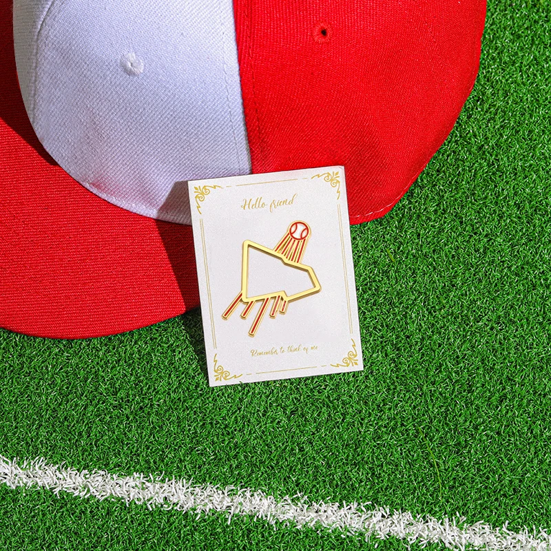 Mexican Hat Pin Trendy Retro Baseball Cap Decorative Ornament Brooches Backpack Lapel Badge Accessories Gift for Kids Friends