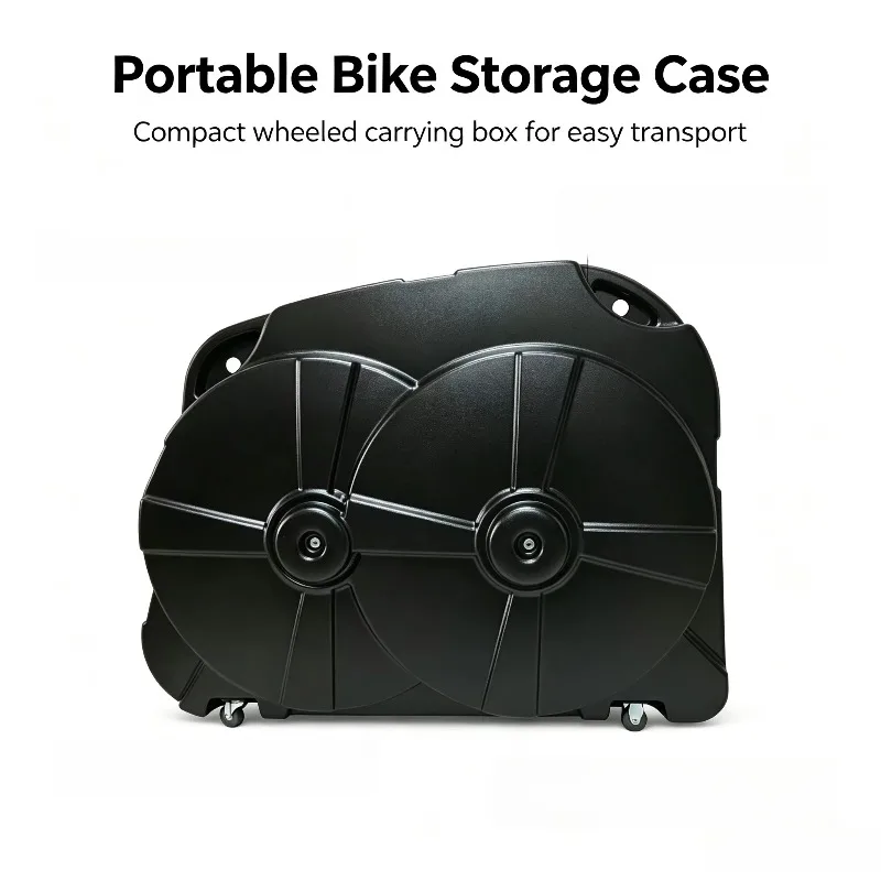 Bike Hard Box Tool Storage Case Durable Bike Tool Chest Fit 17 To 29 Inch Bicycle For Cycling Equipment And Accessories