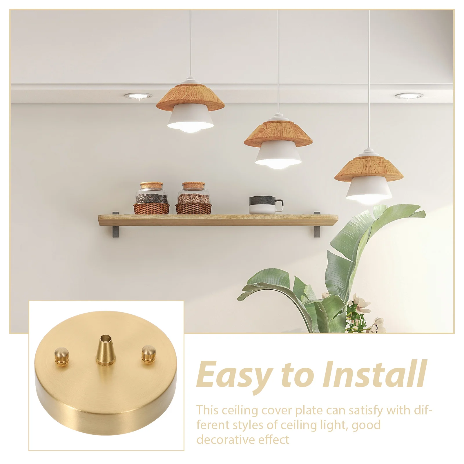 

Copper Surface Ceiling Base Plate Vintage Canopy For Pendant Light Cover Replacement Mounting Bracket Ceiling Light Parts
