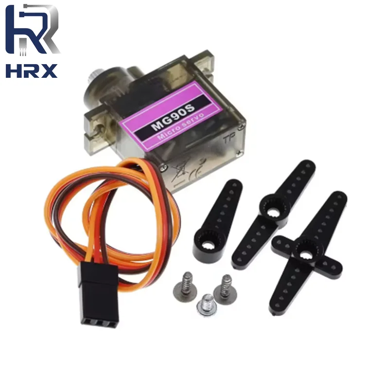 1-10Pcs MG90S All metal gear 9g Servo SG90 Upgraded version For Rc Helicopter Plane Boat Car MG90 9G Trex 450 RC Robot