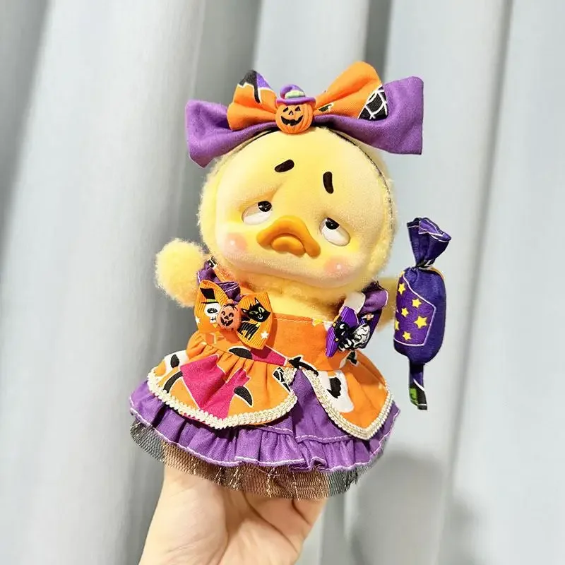 For Upset duck plush series baby clothes candy Halloween set doll clothes replacement