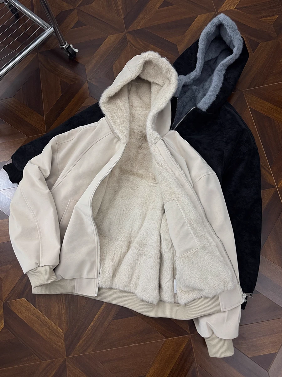 

Утепленная зимняя куртка мужская с капюшоном, теплая, из хлопка, для активного отдыха, рабочая одежда, тяжелая верхняя одежда, молодежная модная модель Cleanfit