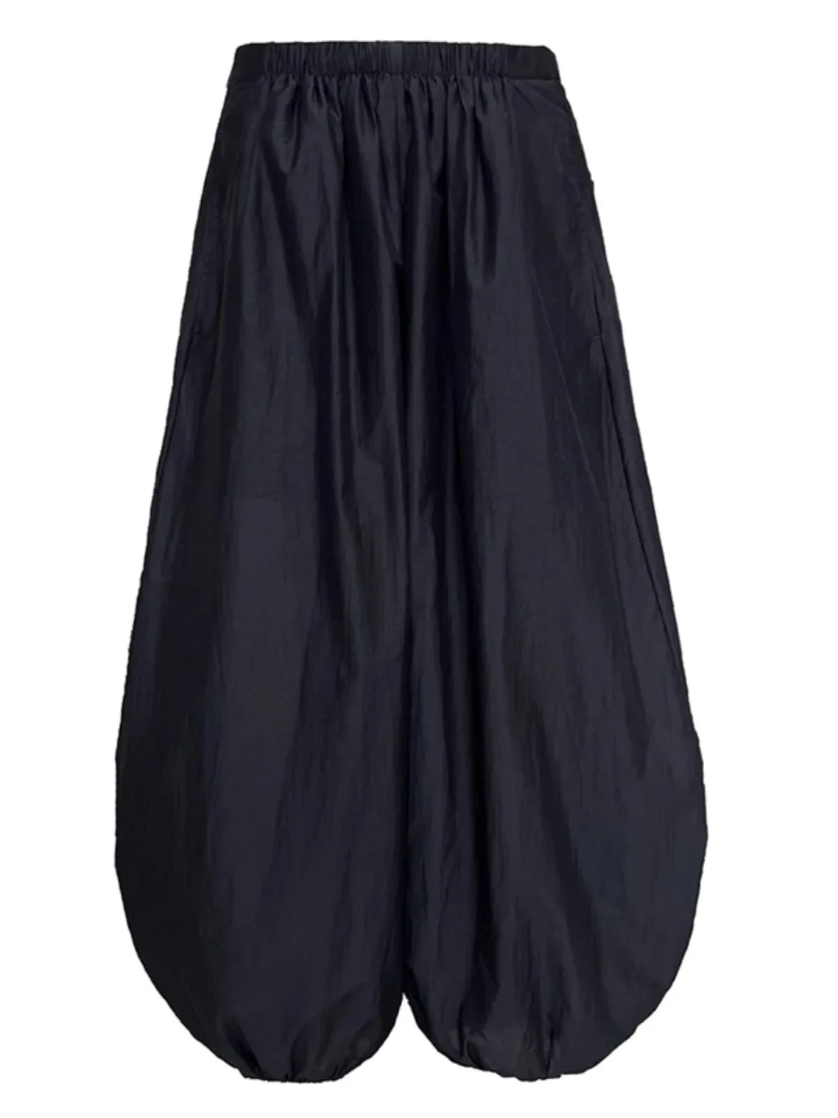 Oversized Bloomers 2025 New Summer Elegant Fashion Women Lantern Pants Casual Loose Breathable Comfort Cotton Wide Leg Pants