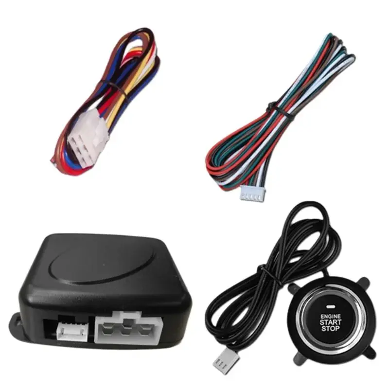 Classic-12V Car One Key Start System Automatic Ignition Engine Ignition System Remote Control Push Button Start System