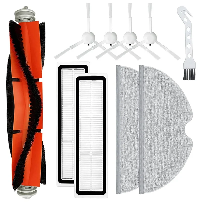 Основная боковая щетка, Hepa-фильтр, Швабра для Dreame D9/L10 Pro/D9 Max/D9 Pro/D9 Mistral RLS5 Robot Запчасти для пылесоса Основная боковая щетка, Hepa-фильтр, Швабра для Dreame D9/L10 Pro/D9 Max/D9 Pro/D9 Mistral RLS5 Robot Запчасти для пылесоса