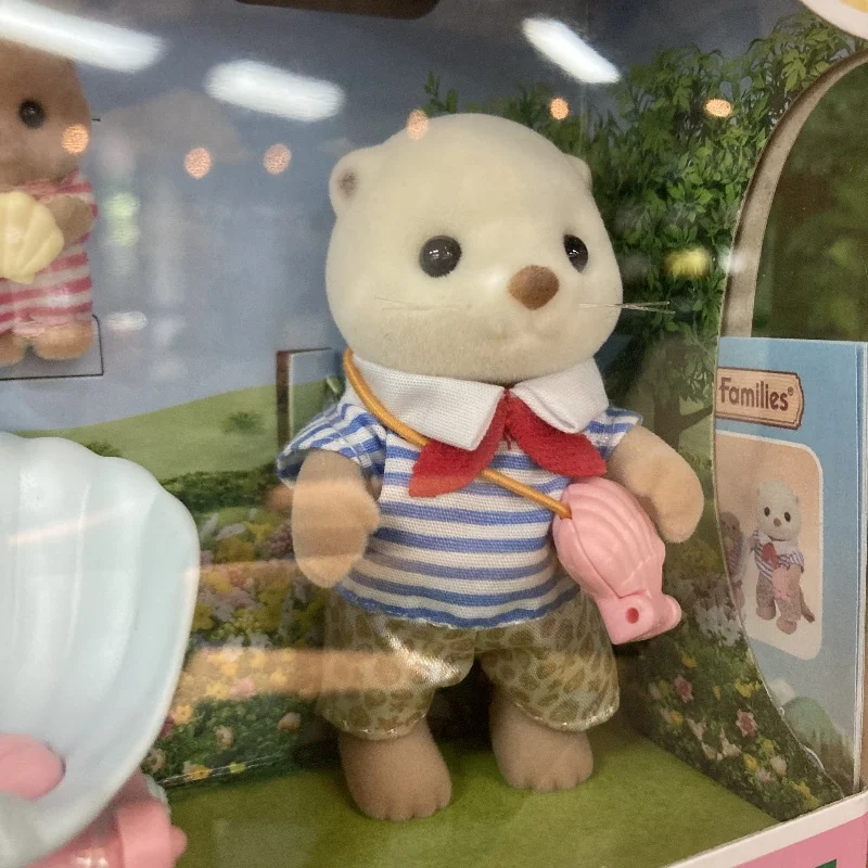 إكسسوارات عائلات سيلفانيان ألعاب أطفال بنات كاليكو كريترز مصغرة شخصيات كرتونية دمية ألعاب أطفال عائلة قضاعة البحر