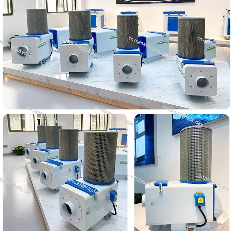 SP-75F Oil Mist Processor Separator Cnc Machine Tool Workshop Recycling Industrial Filter Cartridge Purifier