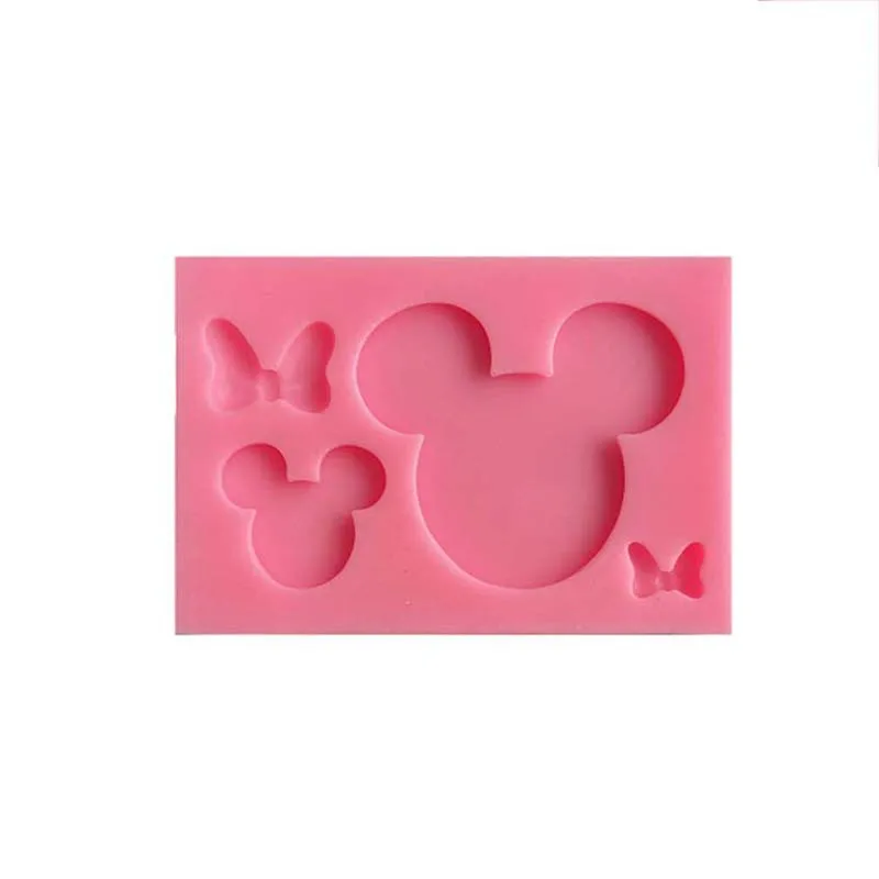 Mouse Deer baby cooking tools fondant DIY cake silicone moulds chocolate baking decoration candy Resin craft