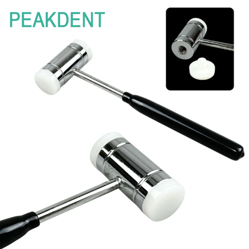 

Dental Double Head Nylon Bone Hammer Extraction Surgery Multifunctional Implantation Tool Dental Instruments