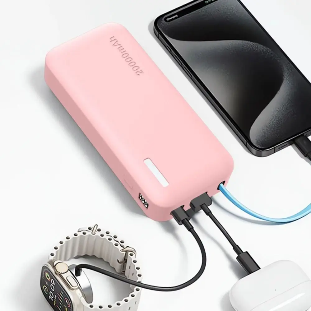 Capa de silicone à prova de choque, capa protetora macia à prova de poeira, cor sólida, portátil para cuktech cp25 20000mah power bank 55w