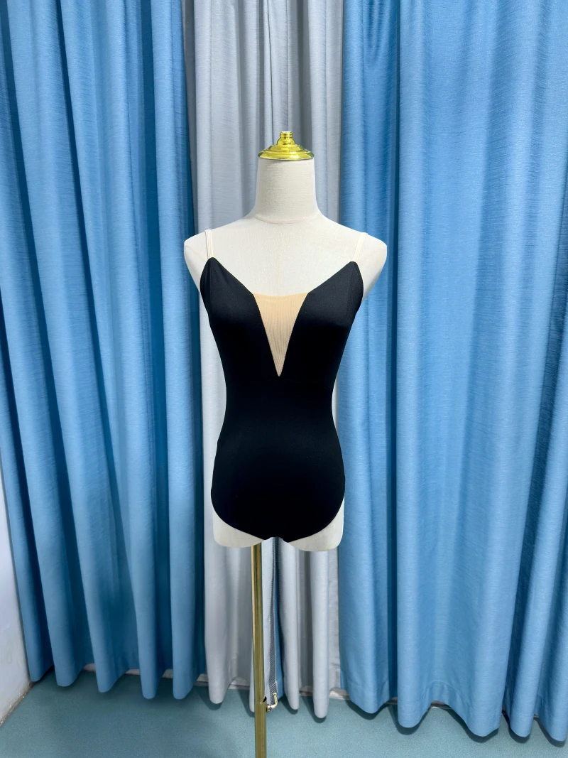 Ballett Overall Frauen hochwertige Tanz Trikot Erwachsenen ärmellose Ballett Tanz Praxis Anzug neue Yoga-Kleidung – Detail 31