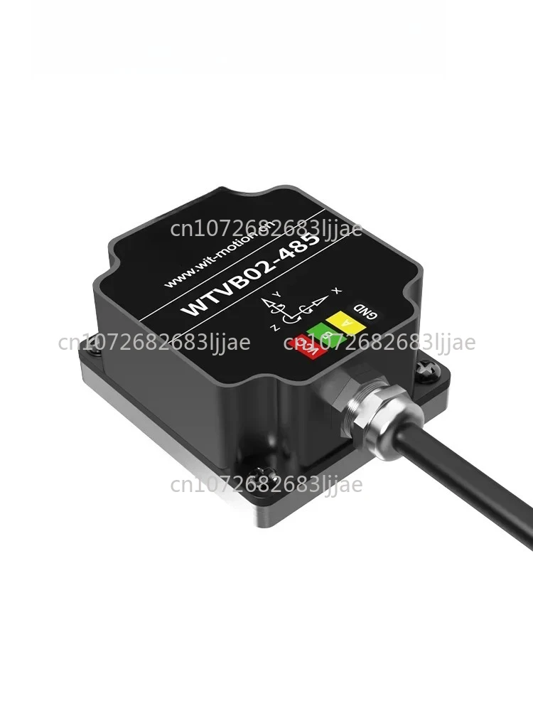 

Three-axis displacement speed amplitude frequency vibration sensor motor water pump monitoring waterproof WT-VB02-485