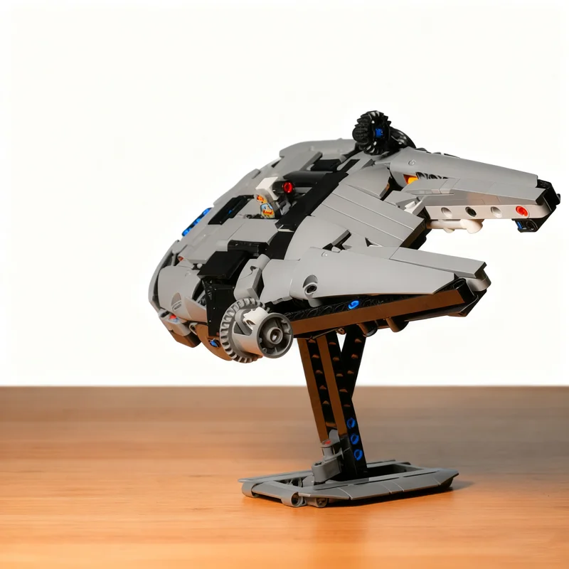 504pcs MOC Jesko Millennium Falcon Alternate Build Technical Model Building Toys Blocks Construction Christmas Gift Idea Brick