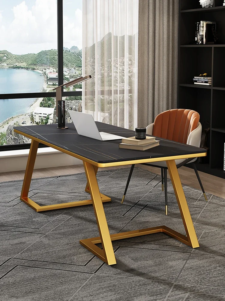 The product can be customized.Study slate deskHome deskScandinavian small apartment writing deskModern minimalist