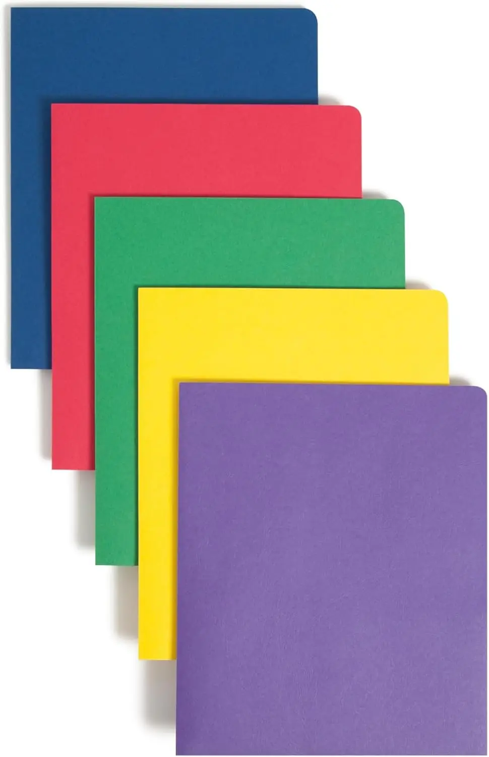 

Прочные папки для документов с двумя карманами, формат Letter, разные цвета, 50 штук в упаковке