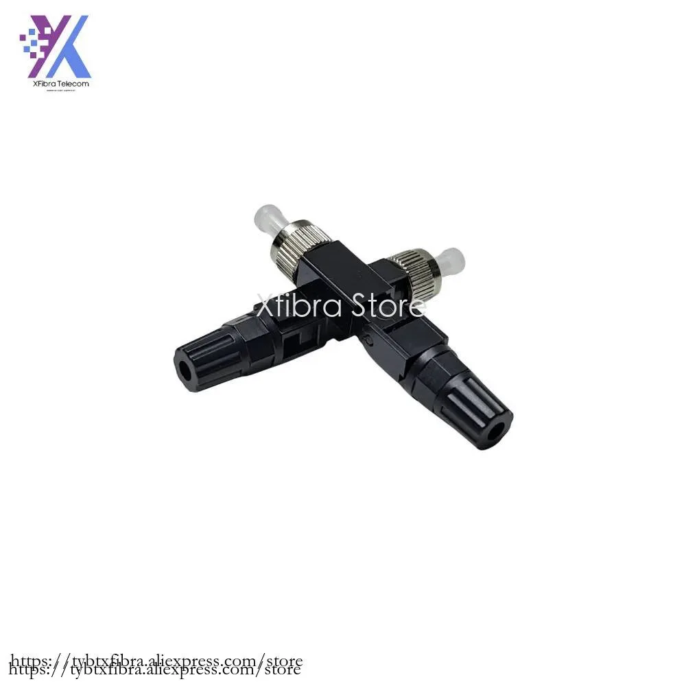 10PCS Field-Assembly UPC Fast FTTH SM Fiber Optic Quick Connectors FC Adapter 0.3dB Loss