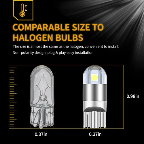 Imagen 2 del producto 4x T10 W5W 12V luz LED de liquidación fuente de bombilla para Kia Rio K2 Ceed K3 K5 RIO FORTE SPORTAGE CERATO CARENS SORENTO