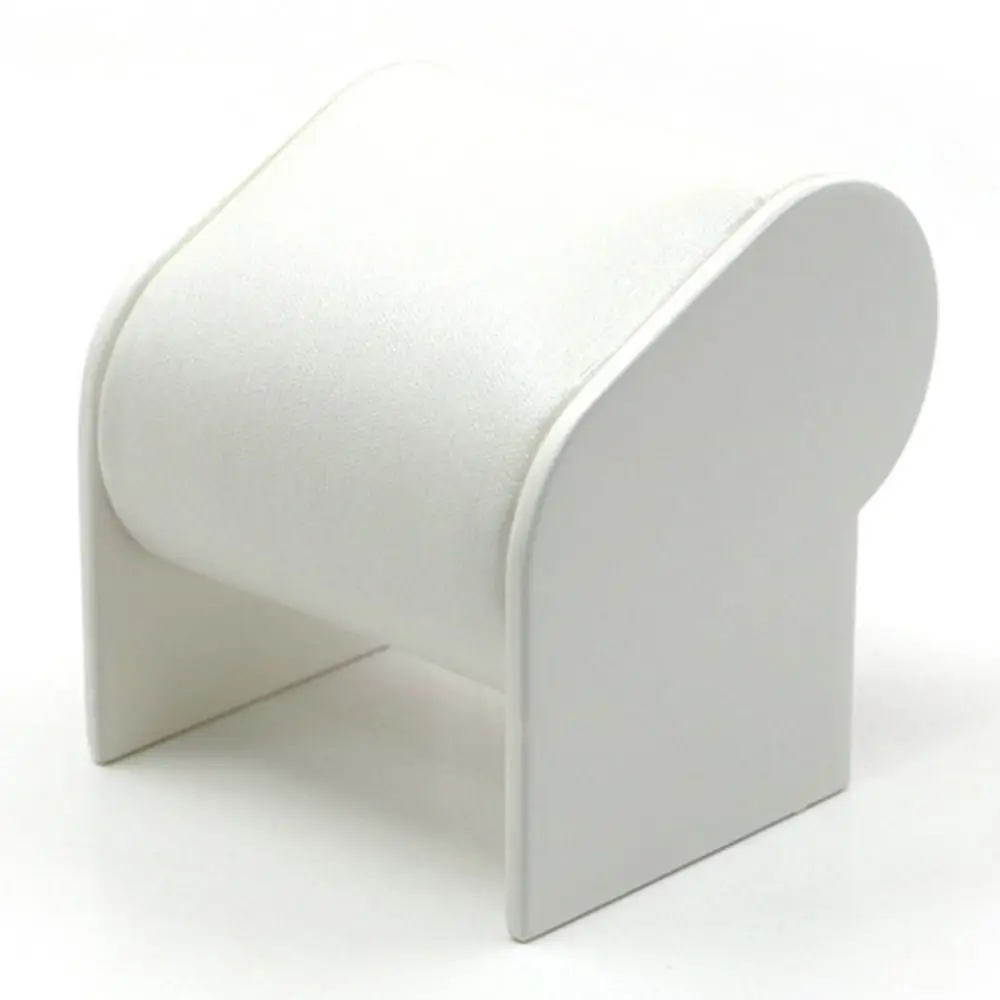 Durable Simple Watch Display Rack Wear-resistant PU Bracelet Display Stand Space Saving Multifunction Watch Storage Tray Bangle