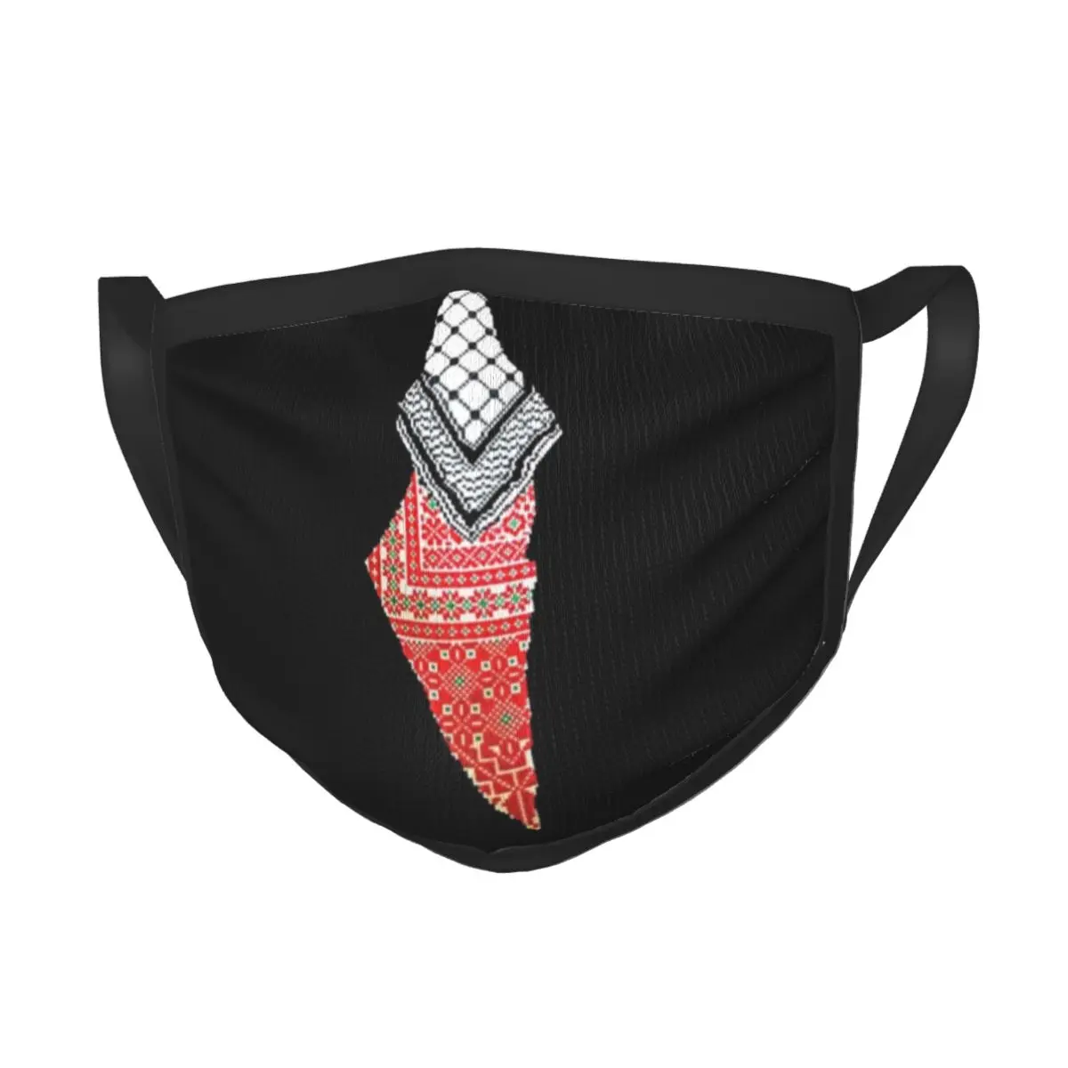 

Palestinian Reusable Face Mask Palestine Flag Arabic Anti Haze Mask Protection Mask Respirator Mouth Muffle