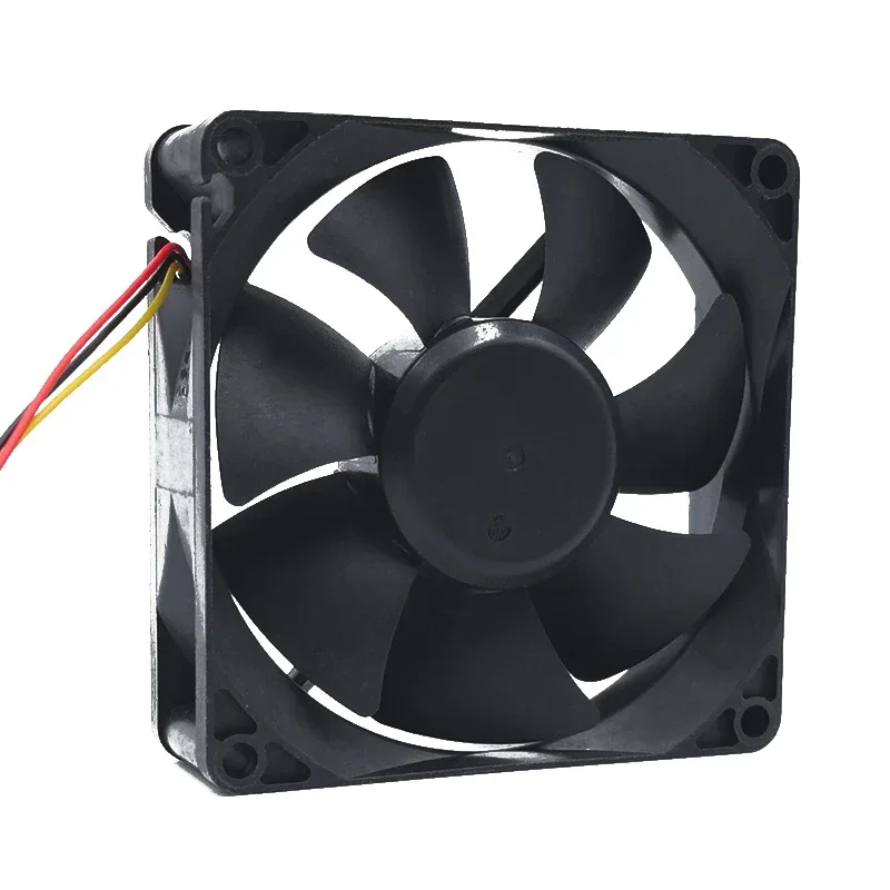 80*80*25MM NIDEC inverter fan 8025 D08K-24TU (AX) 12V 0.19A Magnetic levitation 4-wire cooling fan