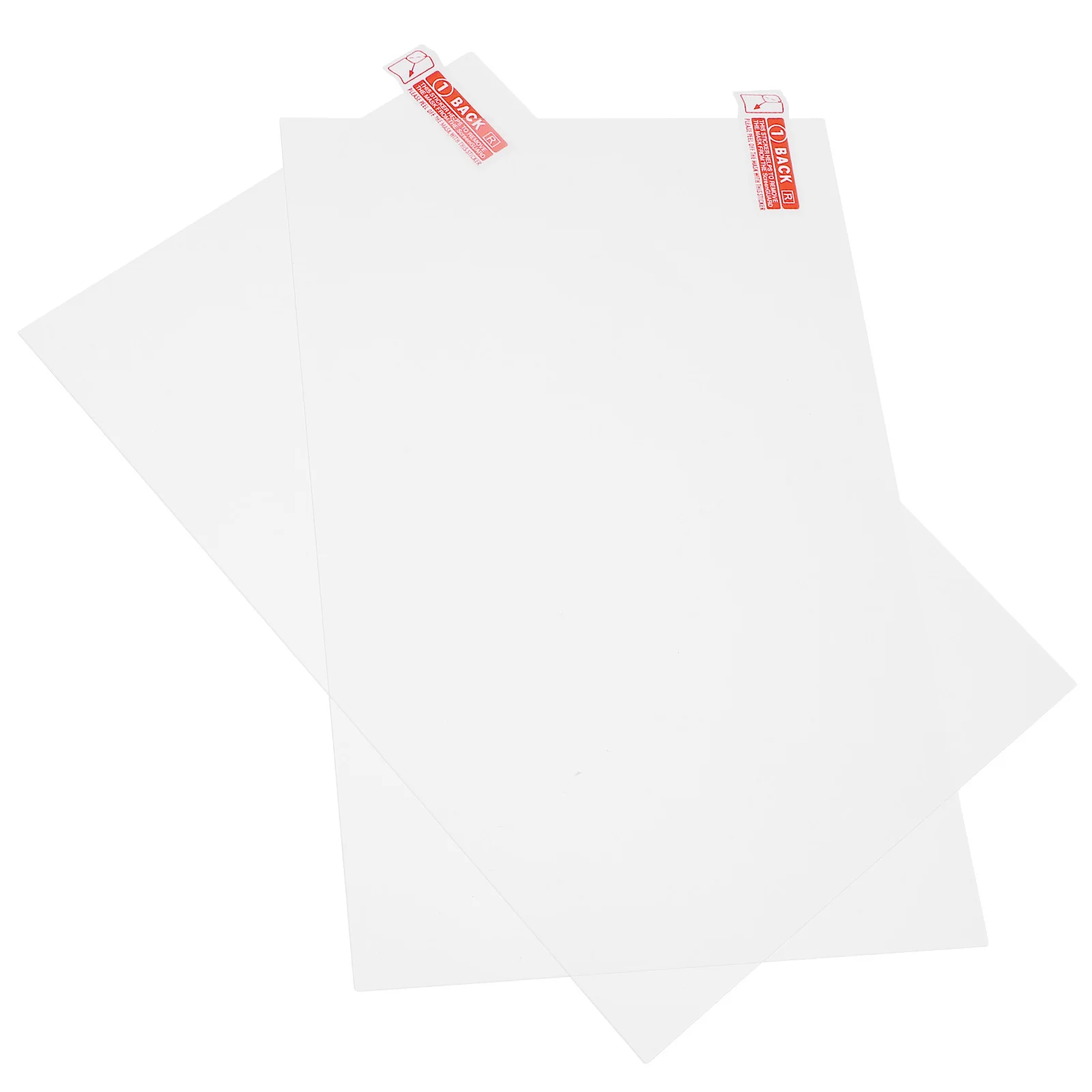 

2Pcs Console Screen Protector 7 Inch Tempered Glass Film High Definition Scratch Resistant Game Console Screen Cover