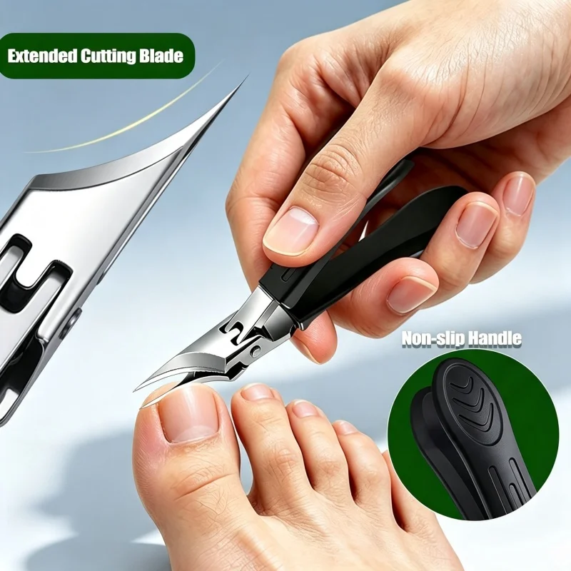 5Pcs Professional Nail Care Set Stainless Steel Ingrown Toenail Clippers Nippers File Lifter Pedicure Foot Tool Kit