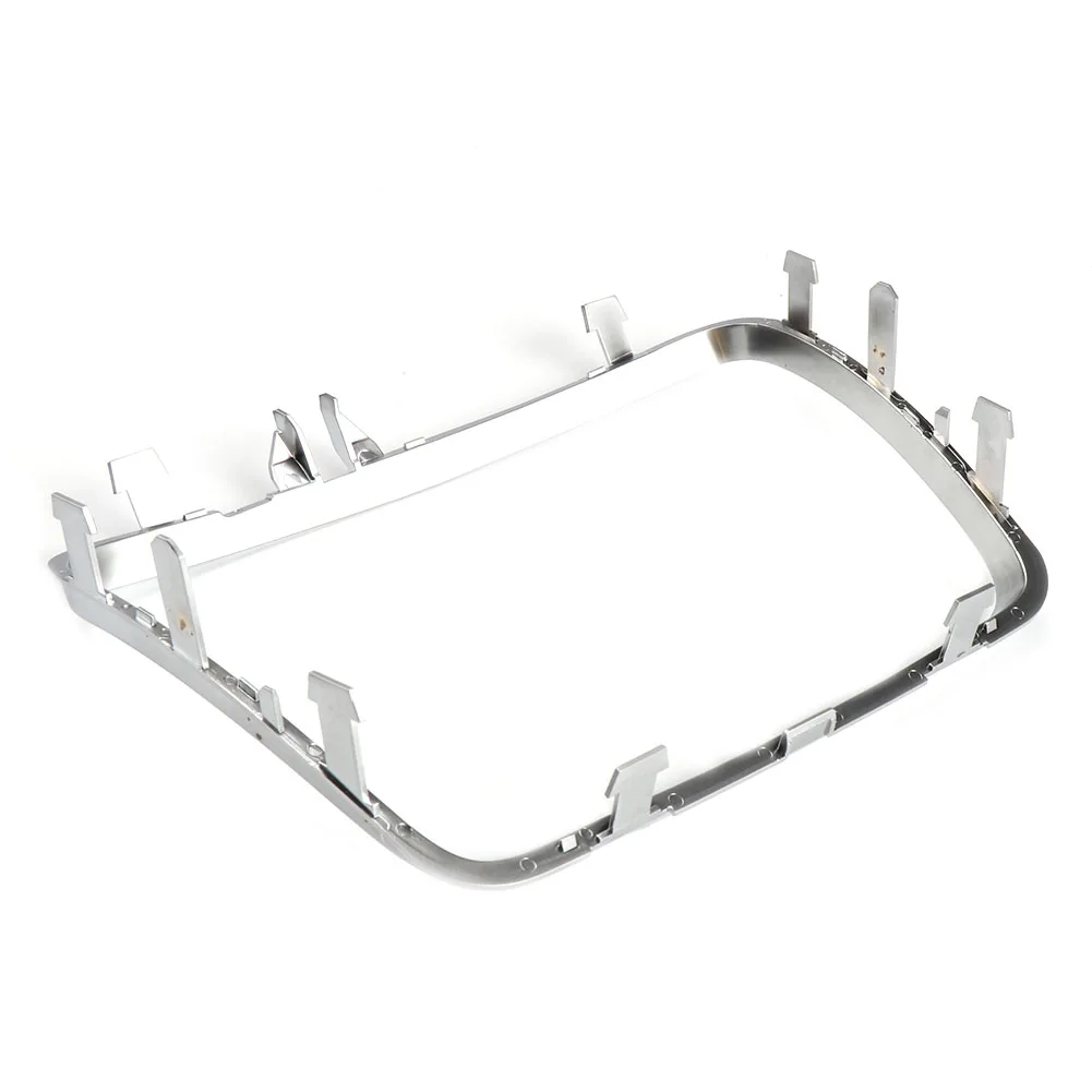 إطار كروم فضي مسند الذراع المركزي حامل أكواب الماء شريط الكسوة منفضة سجائر غطاء تصفيح الشريط لمرسيدس بنز E Class W213 15-20 #4