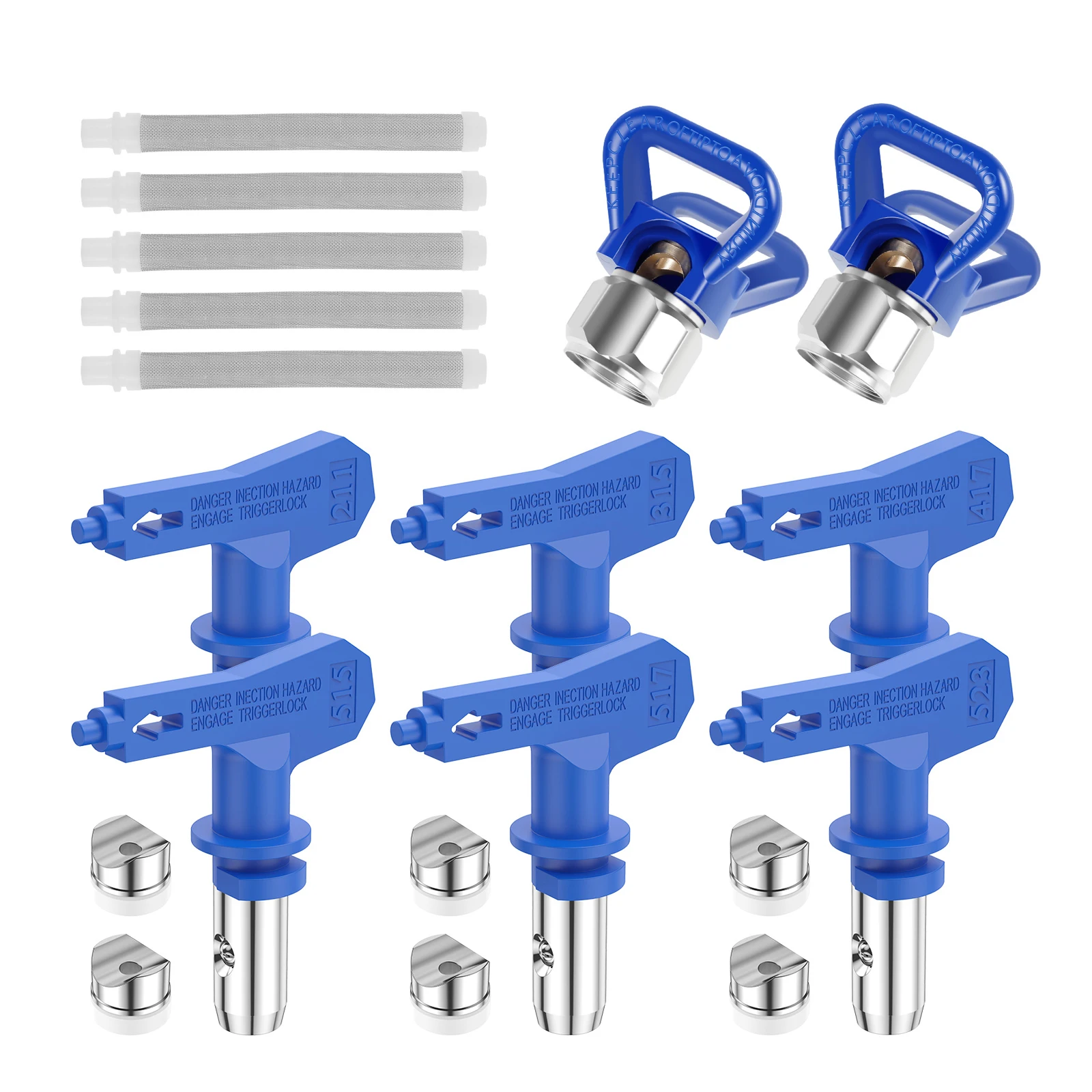 

13 шт., набор безвоздушных насадок для краски, реверсивный распылитель, насадка для распыления краски, безвоздушный распылитель, детали машины для распыления, инструмент