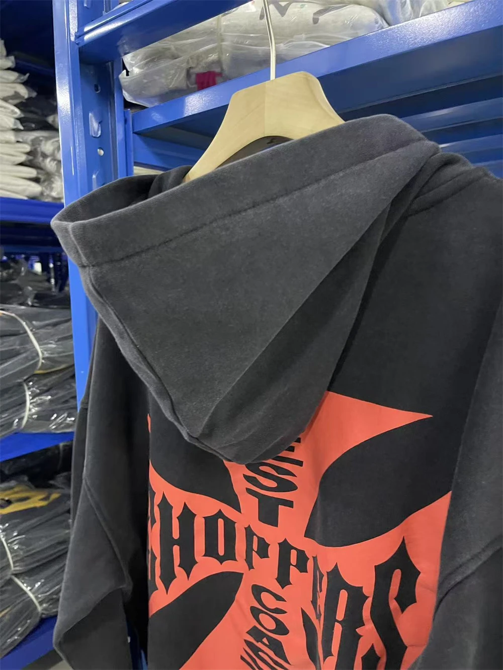 25ss West Coast Choppers المرقعة سستة مقنعين الرجال النساء النسيج الثقيل غسلها معطف أسود السترة