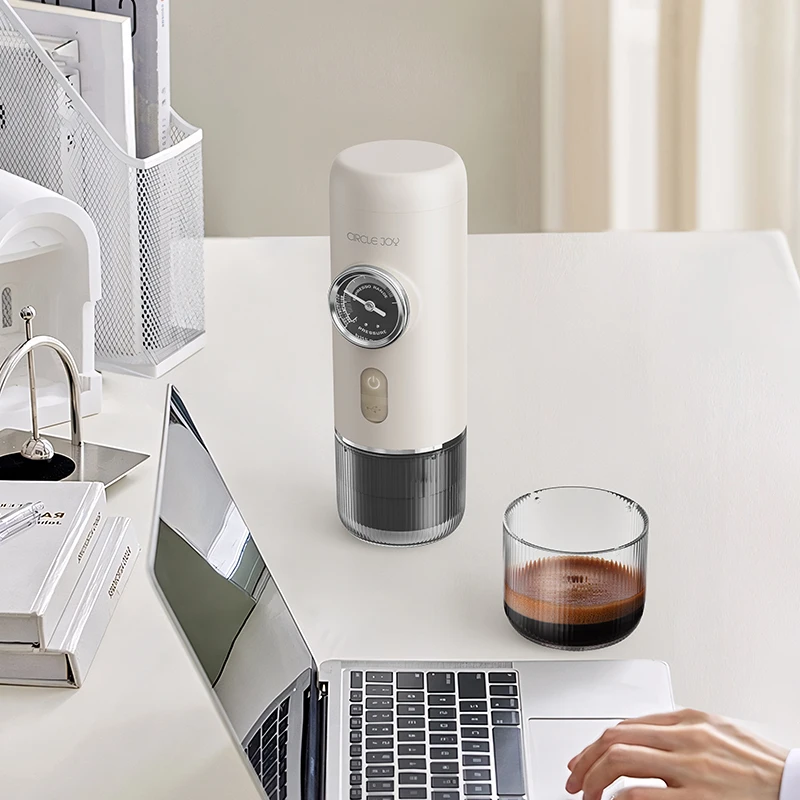 مجموعة ماكينة القهوة المحمولة، ماكينة قهوة بالكبسولات على الطراز الإيطالي الأوتوماتيكية بالكامل، ماكينة استخلاص منزلية صغيرة #6