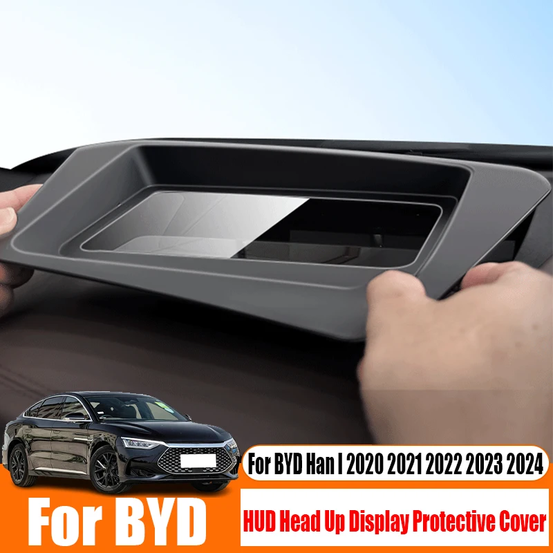 

Для BYD Han I 2020 2021 2022 2023 2024, защитная крышка для проекционного дисплея, HUD, защитные автомобильные аксессуары для украшения интерьера