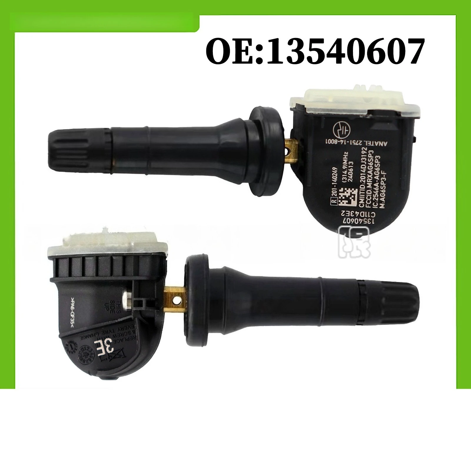 

13540607 1/4pcs TPMS Tire Pressure Monitor Sensor for Buick for Chevrolet for Cadillac 2015 For 2020 2021 2022 COLORADO CANYON