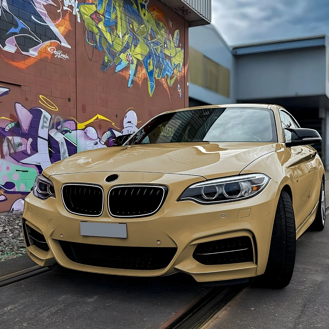 

Светодиодная решетка радиатора для BMW 2 серии F22 F23 | Однослойные/двухслойные ламели и трехцветные варианты | Накладка на передний бампер