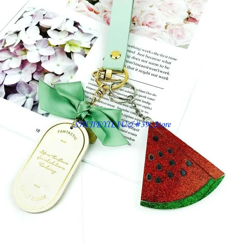 

E21F DIY Keychain Pendant Silicone Mold Crystal Epoxy Resin Casting Mould Keychain Pendants Jewelry Making Mold Accessories