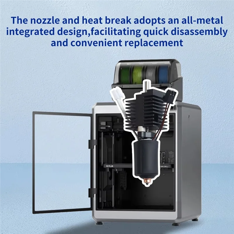 

Изысканный комплект Hotend для 3D-принтера Комплект Hotend Fork2 Plus 3D-принтер Высокая термостойкость