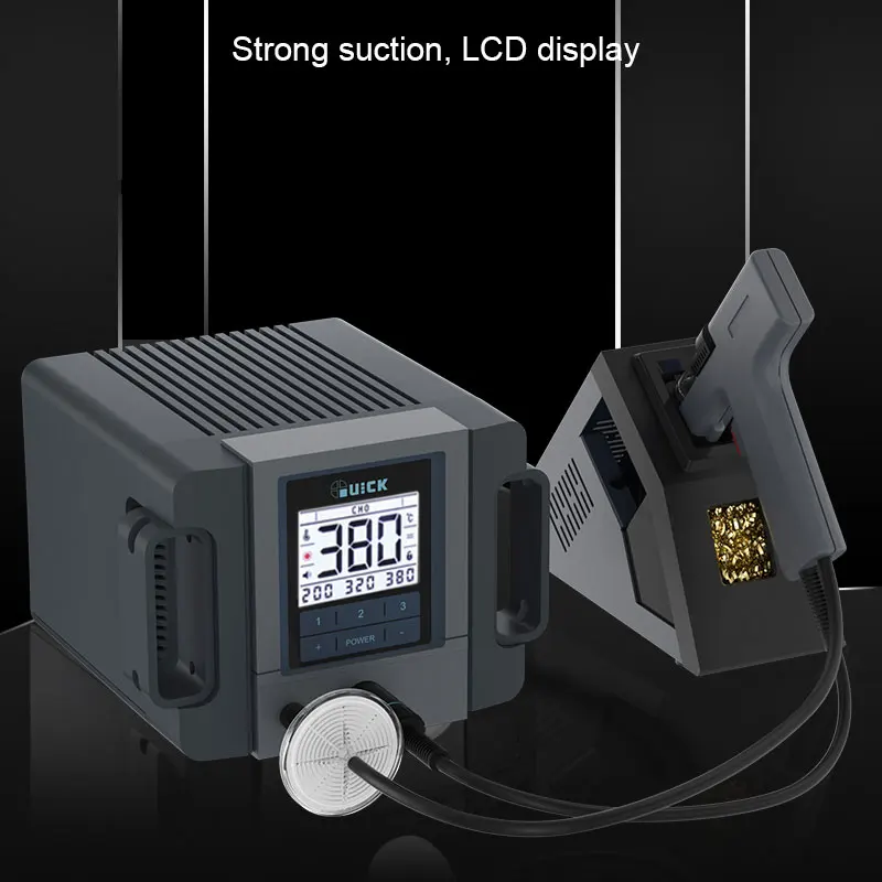 QUICK TV2 Desoldering Desoldering Gun Intelligent Delay Soldering Function With LCD Display Intelligent Delay Soldering