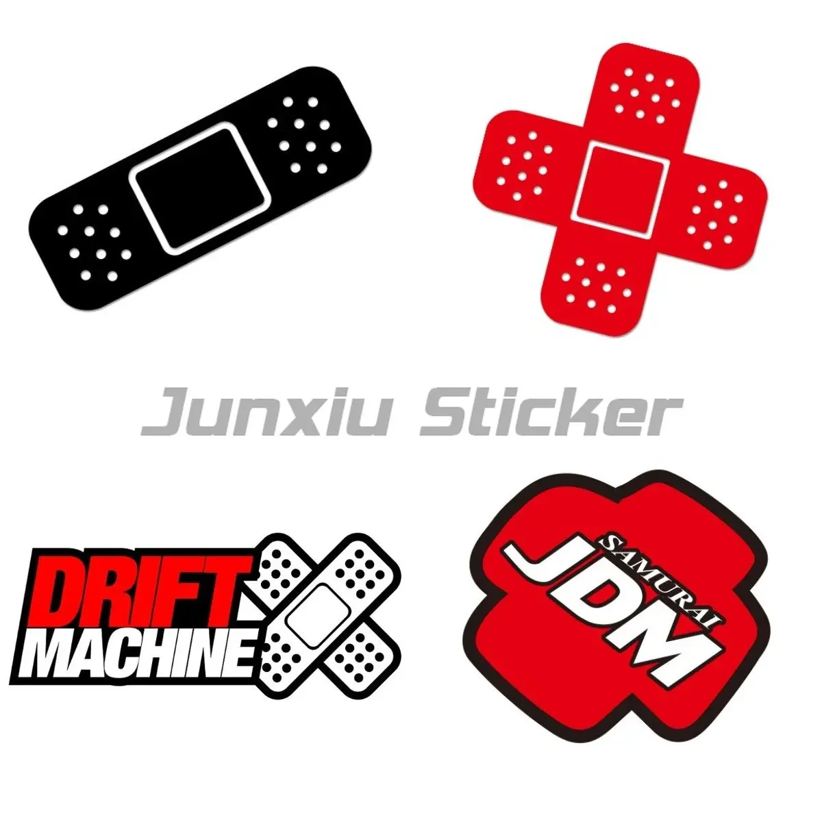 

Band Aid Sticker Truck Car Window Camper Van Motor Bike Laptop Auto Window Decals Customizable