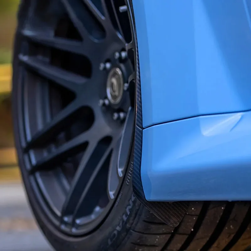 Dry Carbon Fiber Mud Flaps Splash Guard Compatible With BMW M2 G87 Front Wheel Fender Modification Exterior Accessories