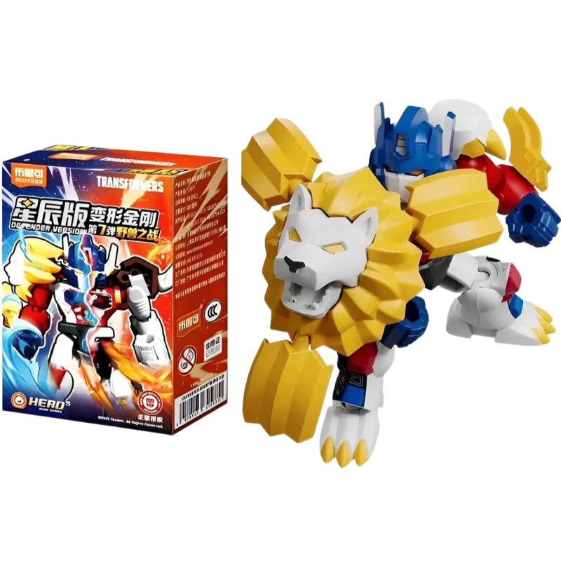 BLOKEES Transformers Starlight Edition 7th Set Modular Toy Blind Box, Movable Doll, Poseable for Display and Collection Model image 3