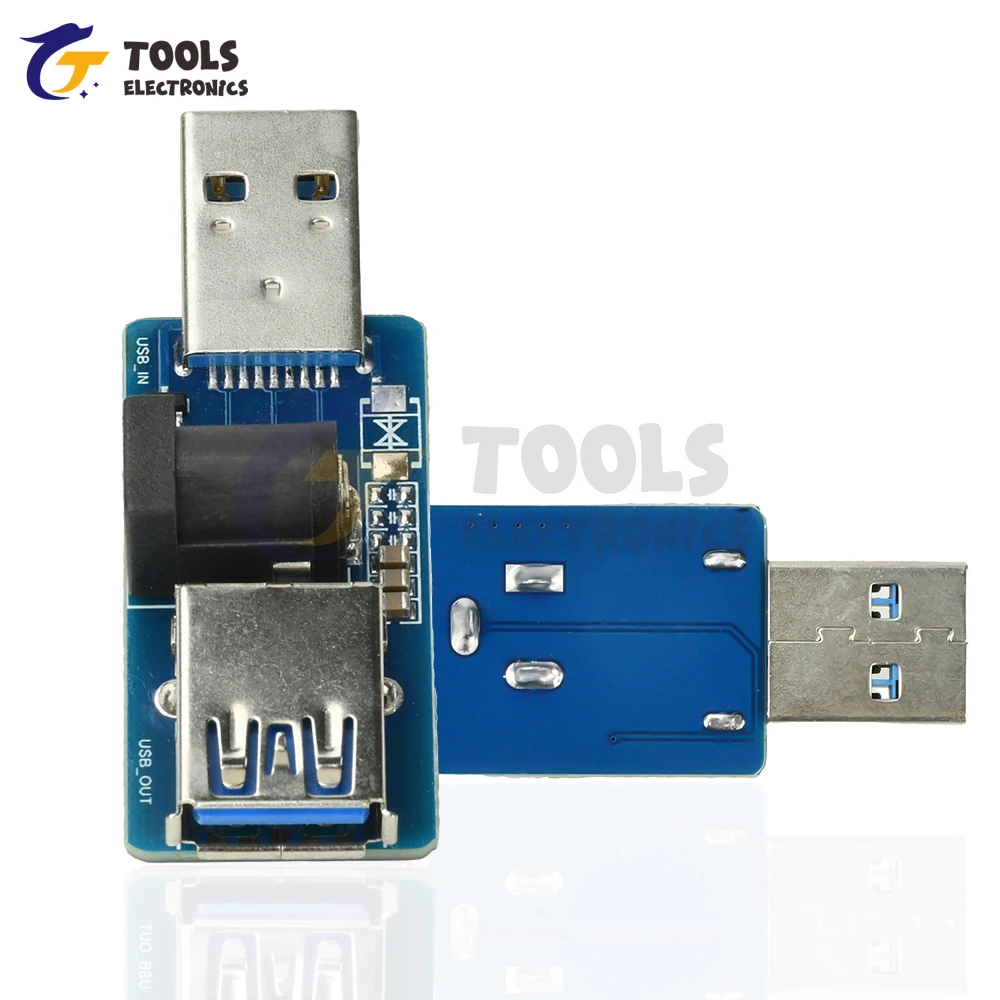 

Automatic Switching USB Power Splitter Module Built-in Automatic Switching MOS Circuit Power Enhancement Board