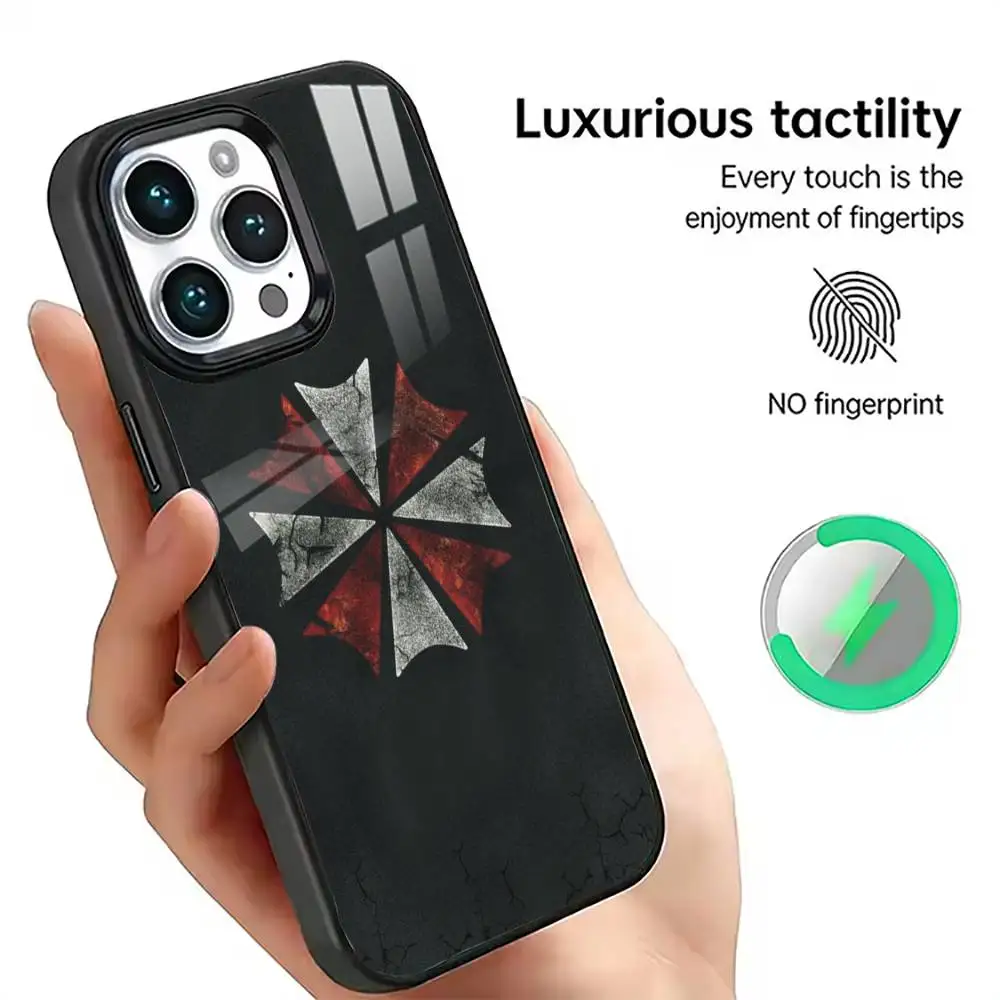 R-RESIDENT GAME EVILS   Phone Case For iPhone17,16,15,14,13,12,11 Plus,Pro Allows magnetic wireless charging