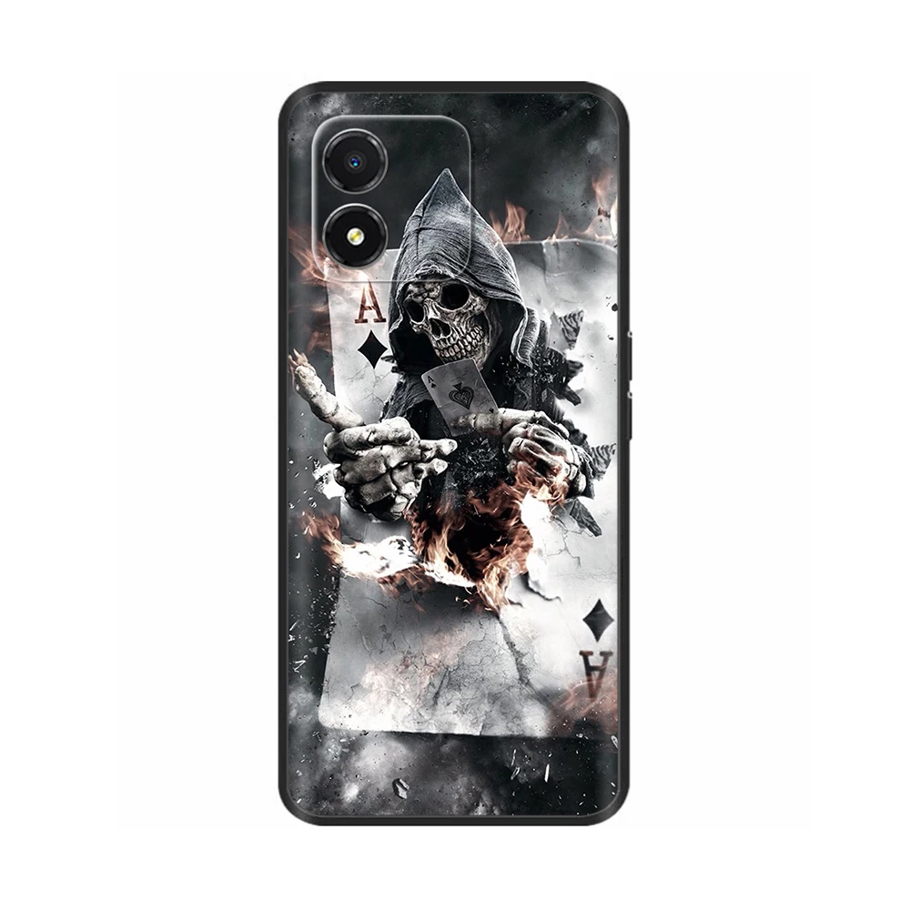 For Honor X5 Case honorX5 Cover Coque Bumper Cartoon Painted TPU Silicon Soft Case For Honor X5 X 5 Fundas 6.5" Protective Paras