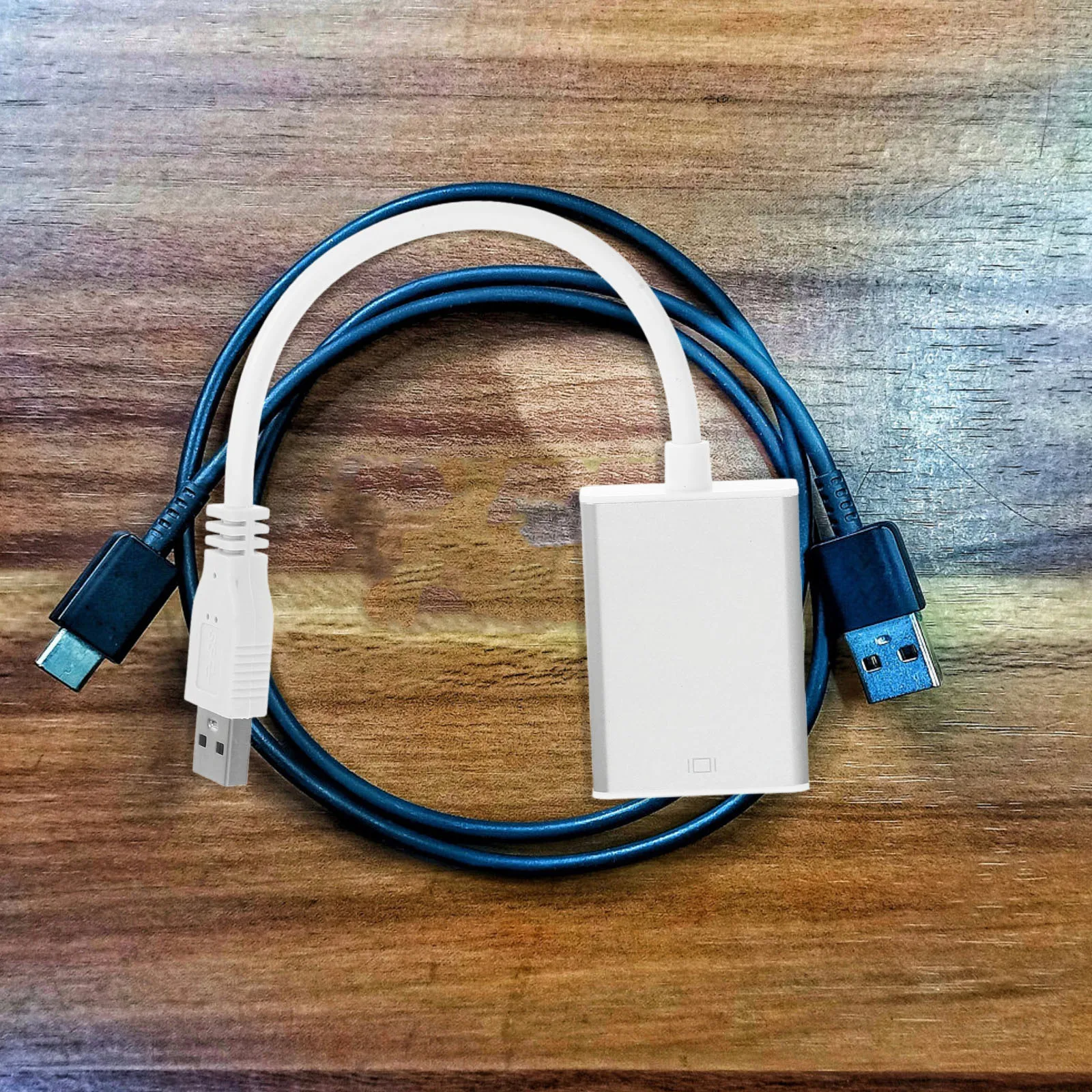 

USB 30 to 1080p Video Adapter Converter for Pc Laptop Hdtv Extend Mirror Rotate Display Audio Video Synchronous Output